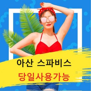 [충남] 당일가능★] 아산스파비스 종일권 대인소인 모바일전송 