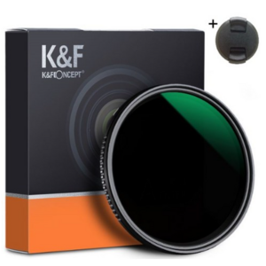 K&F NANO PRO ND8-2000 가변 ND필터 캡포함, 37mm+필터캡