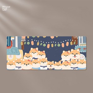 Shy 온열 마우스패드 데스크 발열매트 장패드, 1개, A