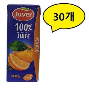 후버 오렌지주스, 200ml, 30개