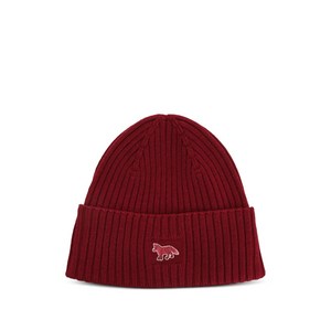 메종키츠네 베이비 폭스 골지 비니