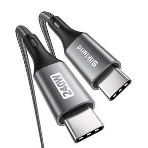 실크랜드 C타입-C타입 케이블 240W 고속충전 데이터 케이블