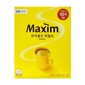 맥심 모카골드 마일드 커피믹스