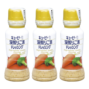 큐피 진하게 볶은 참깨 드레싱, 180ml, 3개
