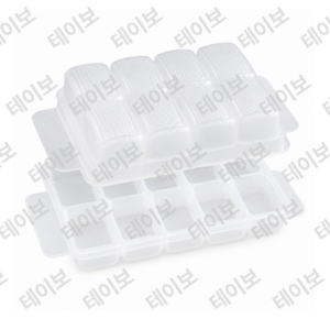 가정용 초밥틀 -소풍 도시락 군함초밥 틀/주먹밥틀, 투명, 2개