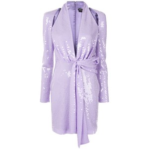 톰포드 톰 포드 시퀸 타이 웨이스트 드레스