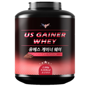 B 프로틴 유에스게이너웨이 2.3kg 단백질 게이너보충제 살찌는 벌크업 근육 체중 헬스 체력 근력 지구력, 2.3kg, 1개