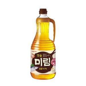 롯데 맛술 미림, 1.8L, 2개