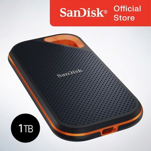 샌디스크 외장SSD Extreme Pro 익스트림 프로 방수 방진 휴대용 포터블 SSD E81 1TB