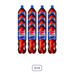 업소 식당용 펩시 콜라 롯데 1.25L X12개 음료 음료수, 12개, 1개입