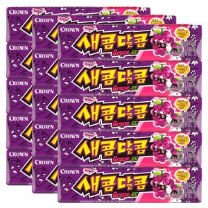 크라운 새콤달콤 포도, 29g, 15개