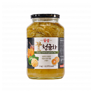 꽃샘 꿀청귤차 1kg, 1개입, 2개