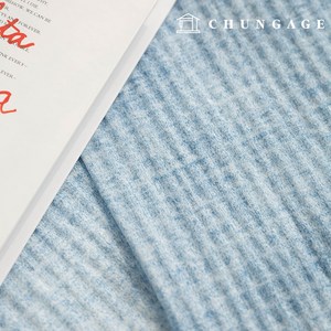 리플 지지미 여름 천 시어서커원단 체크 스트라이프 대폭 글루미 6종, 03) 블루 노이즈