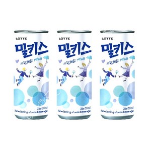밀키스 탄산음료, 250ml, 30개