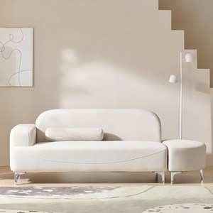 쿠잉 아쿠아텍스 3인용 소파 + 스툴 세트 방문설치