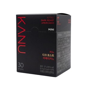 카누 미니 다크 로스트 아메리카노 원두커피믹스