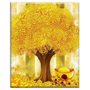 FASEN diy보석십자수 캔버스 형액자 세트 40cm x 50cm, AYW-171