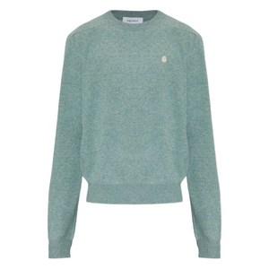 알렉산더맥퀸 크루넥 울 스웨터, 블루계열, Italy 50