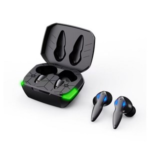 [국내A/S]쿠오 충전식 무선 음성증폭기 좌우 한 세트, 블랙, 1개