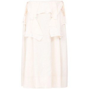 메종 마르지엘라 워크 인 프로그레스 미디 스커트