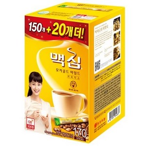 맥심 모카골드 마일드 커피믹스, 12g, 170개입, 4개