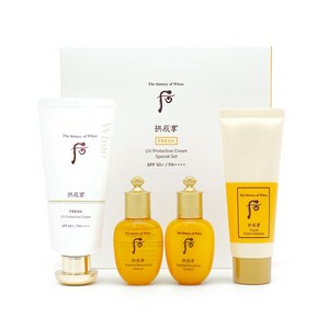 더 후 공진향 진해윤 프레쉬 선크림 기획세트 /SPF50+PA++++, 60ml, 1세트