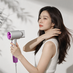 AGVAKLD 순환기능 BLDC 헤어 드라이기 음이온 저소음 초경량 휴대용 가정용