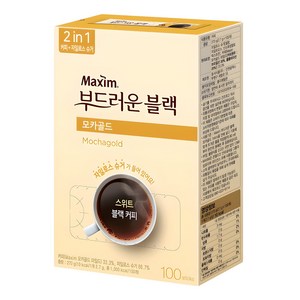 맥심 모카골드 부드러운 블랙 커피믹스