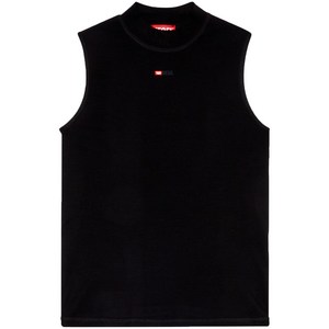 디젤 로고 자수 탱크 탑, 블랙계열, Standard L