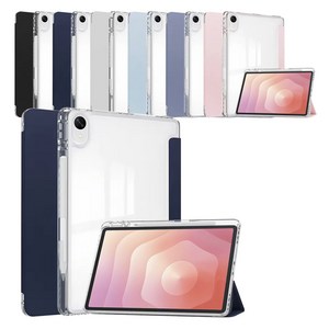 케이스나라 갤럭시탭 S11 / S11 Ultra 울트라 호환 S펜슬 수납 클리어 북커버 케이스