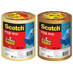 3M 스카치 포장용 테이프 투명 3625V 2+1 (48mm*25M)