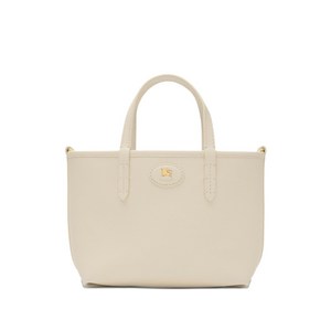 버버리 스몰 블룸스버리 그레인 레더 리버서블 체크 토트 백