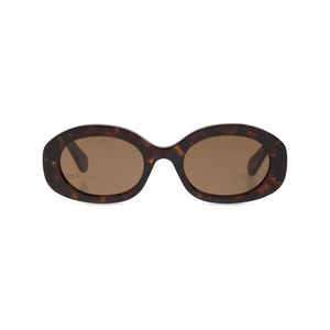 끌로에 타원형 프레임 재활용 아세테이트 선글라스