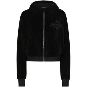 돌체앤가바나 로고 자수 후디, 블랙계열, Italy 48(KR 77)