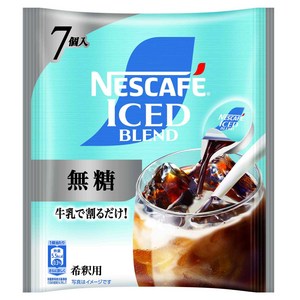 네스카페 아이스 블렌드 포션 달지 않은 타입