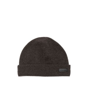 엠포리오아르마니 캐시미어 골지 니트 비니, M(KR 600), 브라운계열