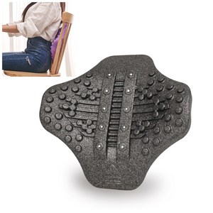 원위치발란스 허리 골반 스트레칭 바른자세 교정 의료용 자기발생기, 다크그레이, 1개