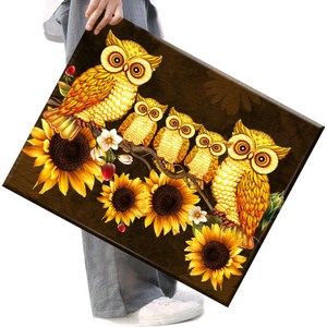 FASEN 액자 보석십자수 캔버스형 DIY 키트 40 x 50 cm, FAN03, 1세트
