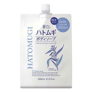 쿠마노 레이하쿠 하또무기 바디 솝 리필용, 2L, 1개