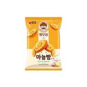 농심 빵부장 마늘빵, 3개, 55g