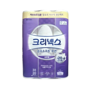 크리넥스 순수소프트 쿠션 알로에 화장지