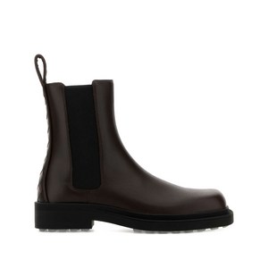 보테가 베네타 벤 레더 첼시 부츠, IT 42(KR 270), 브라운계열