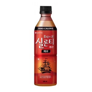 롯데칠성음료 실론티 레몬 제로, 500ml, 48개