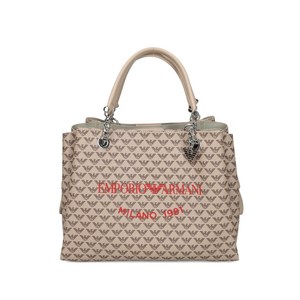 엠포리오아르마니 모노그램 패턴 토트 백