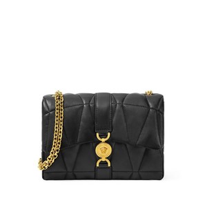 베르사체 클레이오 퀼팅 숄더 백