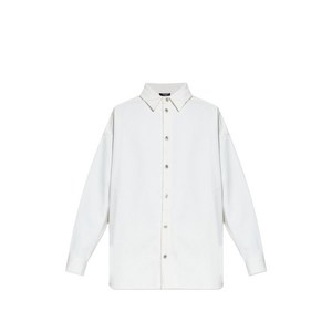 발망 버튼 셔츠, 화이트계열, Collar (cm) 41(KR 110)