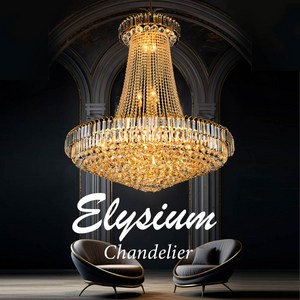 엘리시움 샹들리에 조명 인테리어 크리스탈 거실 엔틱 모던 수입 장식 카페 호텔 레스토랑, F) ES06