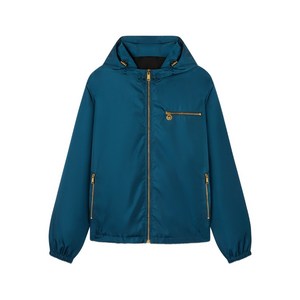 베르사체 후드 집업 재킷, 블루계열, Italy 48(KR 100)