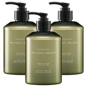 더퍼블릭오가닉 TPO 딥리 엠브레스 에센셜 오일 트리트먼트 펌프형