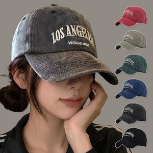 미다미 로스엔젤레스 빈티지 워싱 남녀공용 볼캡 (6컬러)